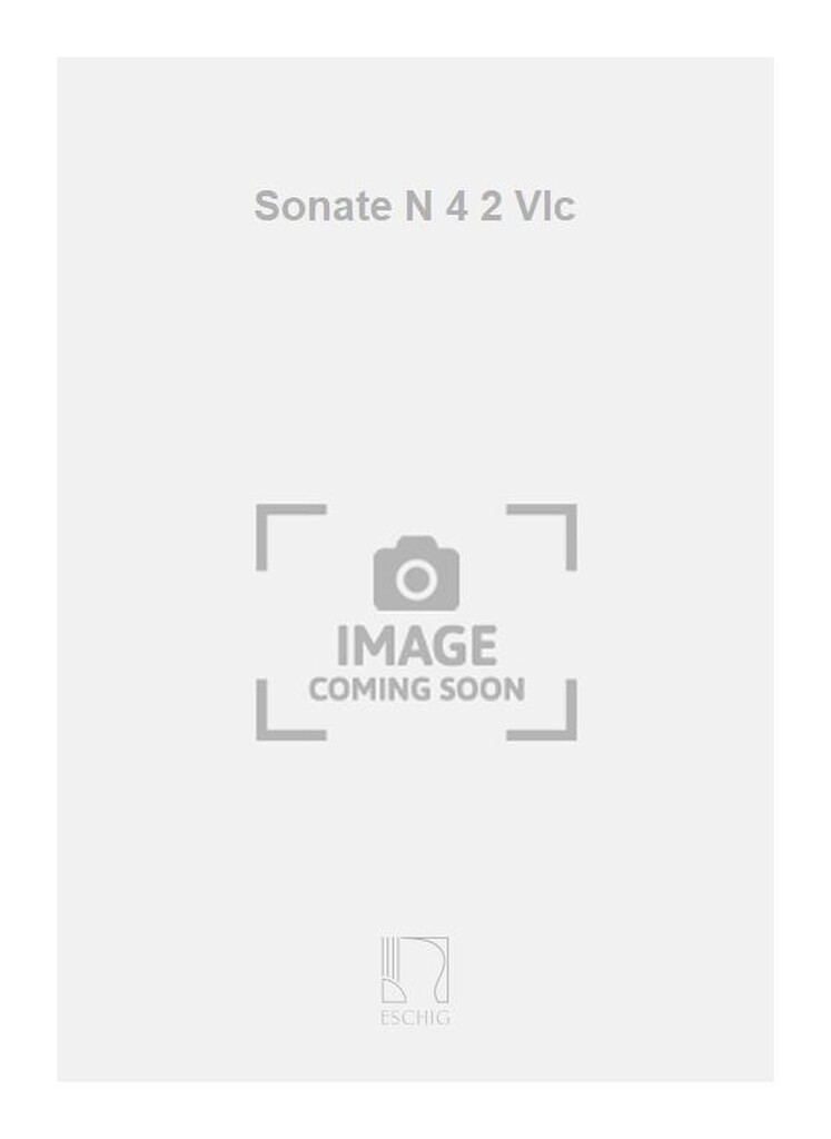 Sonate N 4 2 Vlc